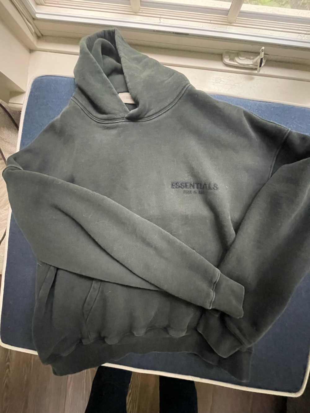 Essentials Men's black Hoodie Sweatshirt